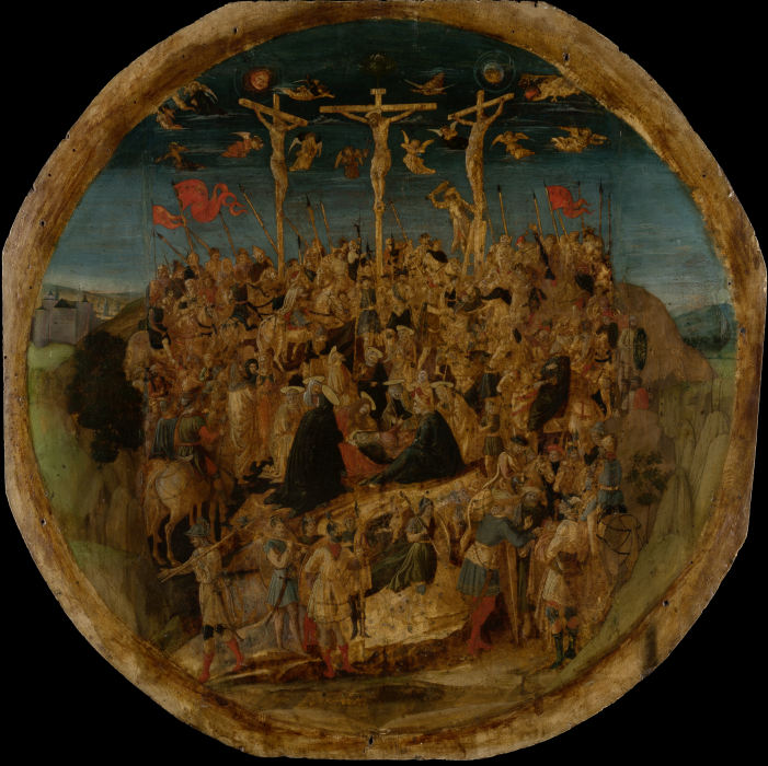 Kreuzigung Christi from Florentiner Schule der zweiten Hälfte des 15. Jahrhunderts
