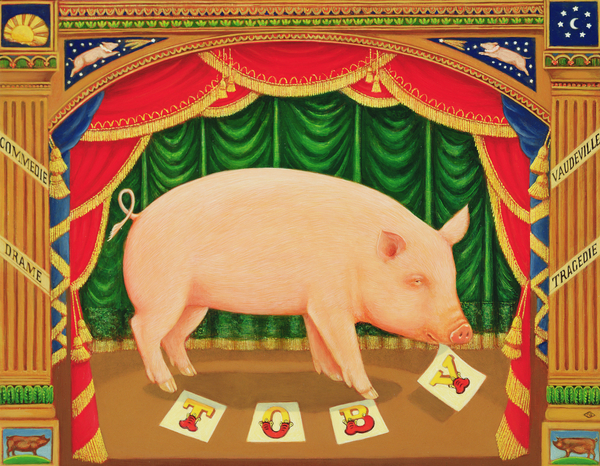 Toby the Learned Pig from Frances Broomfield