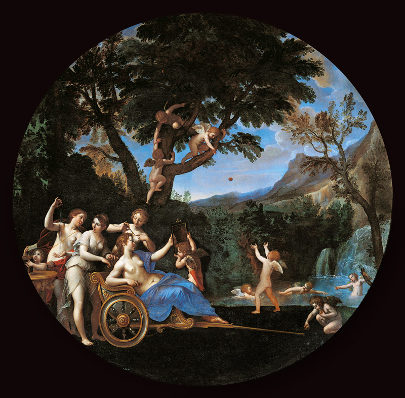 F.Albani, Toilette der Venus from Francesco Albani