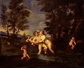 Salmacis umarmt Hermaphrodit. from Francesco Albani