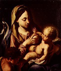 Madonna mit dem Christuskind und dem Johannesknaben from Francesco Trevisani
