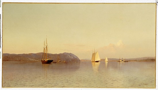 Late Afternoon, Haverstraw Bay from Francis Augustus Silva