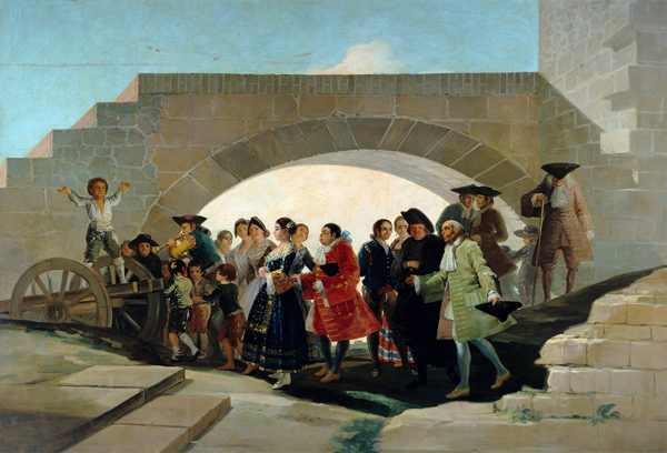 Die Dorfhochzeit. from Francisco José de Goya