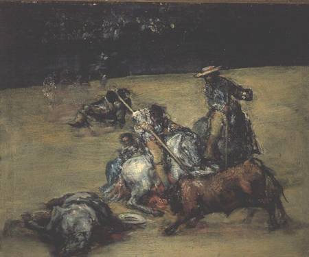 The Bullfight from Francisco José de Goya