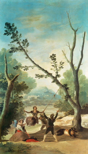 The Swing from Francisco José de Goya