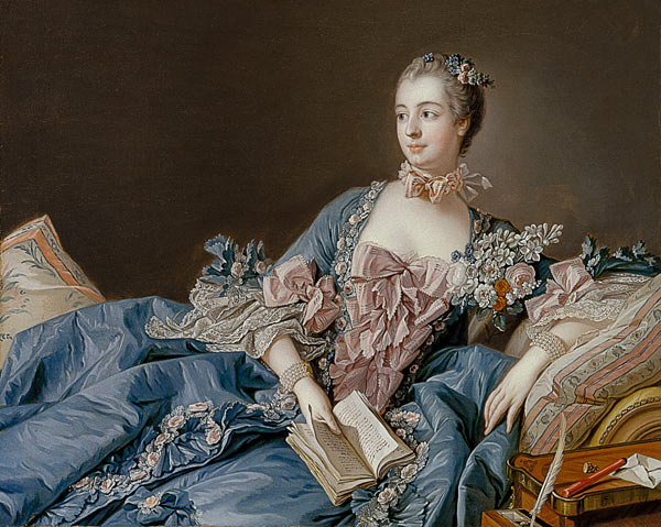 Madame de Pompadour from François Boucher
