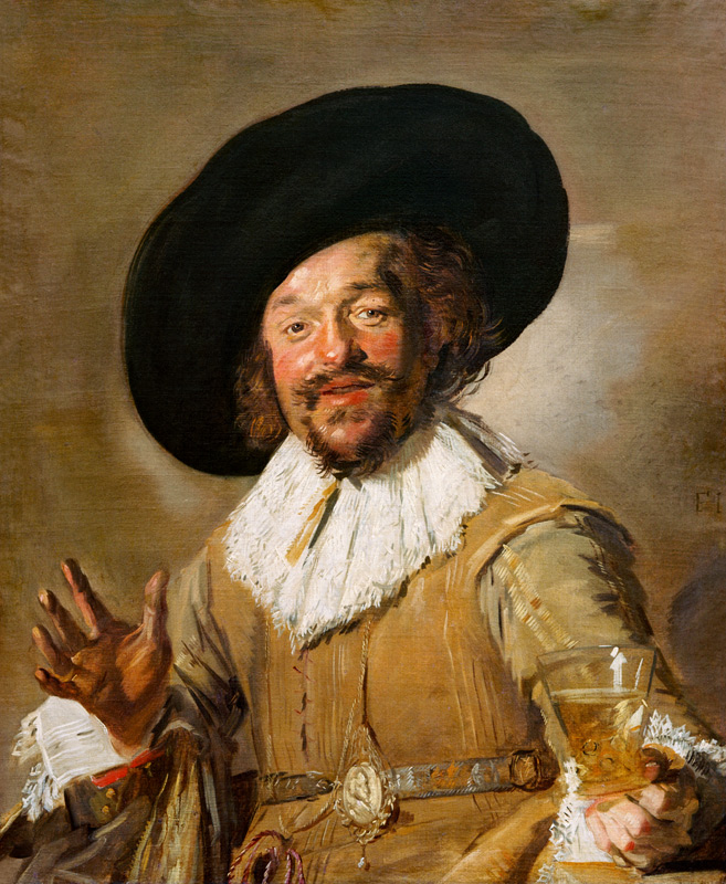 Der fröhliche Trinker from Frans Hals