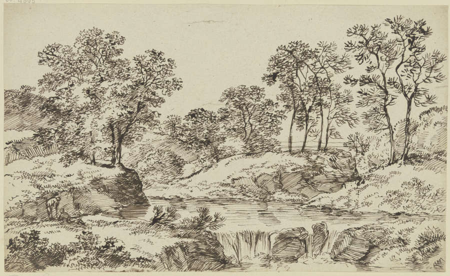 Baumreiche Landschaft from Franz Innocenz Josef Kobell