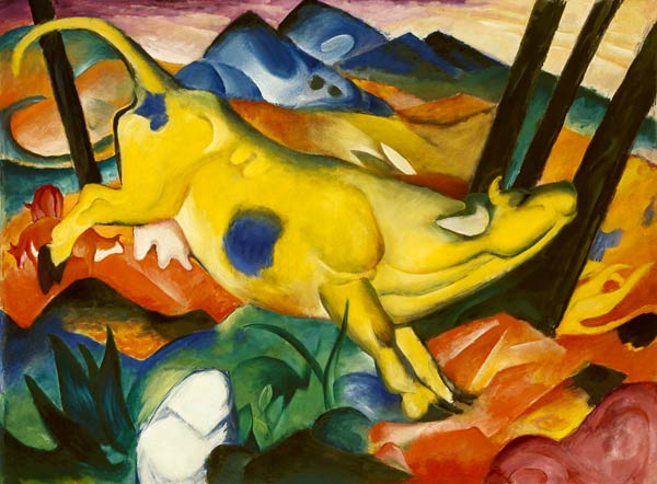 Gelbe Kuh from Franz Marc