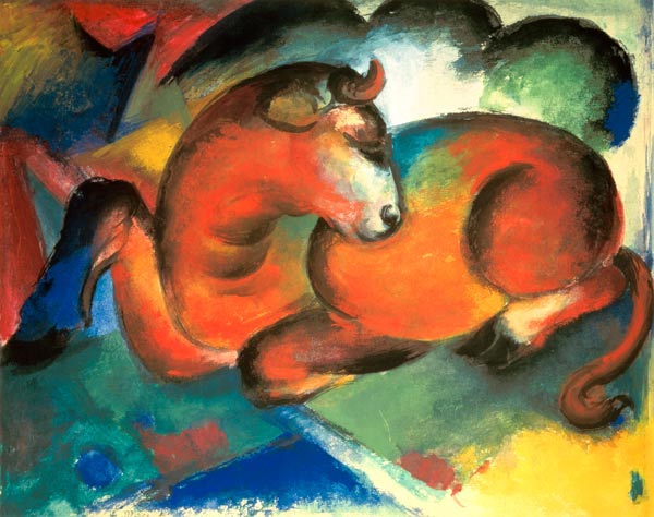 Roter Stier from Franz Marc