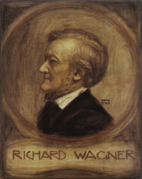 Richard Wagner, Paint. by Franz v.Stuck from Franz von Stuck