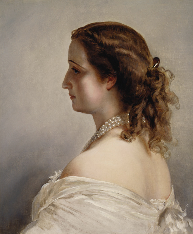 Eugenie, Kaiserin der Franzosen (Napoleon III.) from Franz Xaver Winterhalter