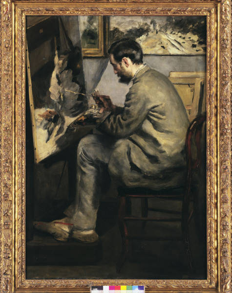 Frederic Bazille malt... / Gem.v.Renoir from Frédéric Bazille