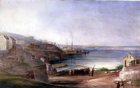 Darling Harbour from Millers Point from Frederick Garling
