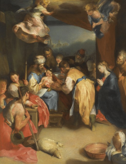 The circumcision of Christ from Frederico Barocci