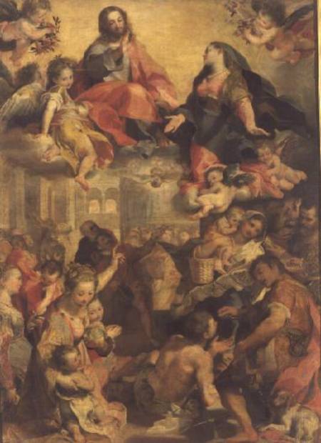 Madonna of the People from Frederico Barocci