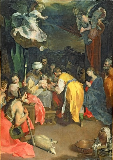 The Circumcision of Christ, 1590 (detail of 83818) from Frederico Barocci