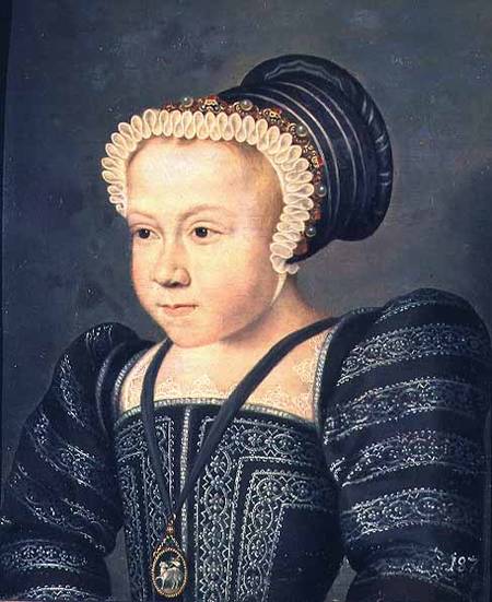 Margaret, Queen of Navarre (1492-1549), daughter of Charles of Orleans, Count of Angouleme from French School