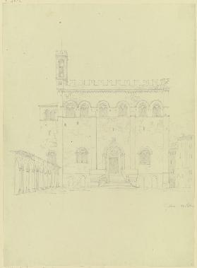 Der Palazzo dei Consoli in Gubbio