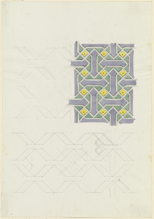 Geometrische Muster from Friedrich Maximilian Hessemer