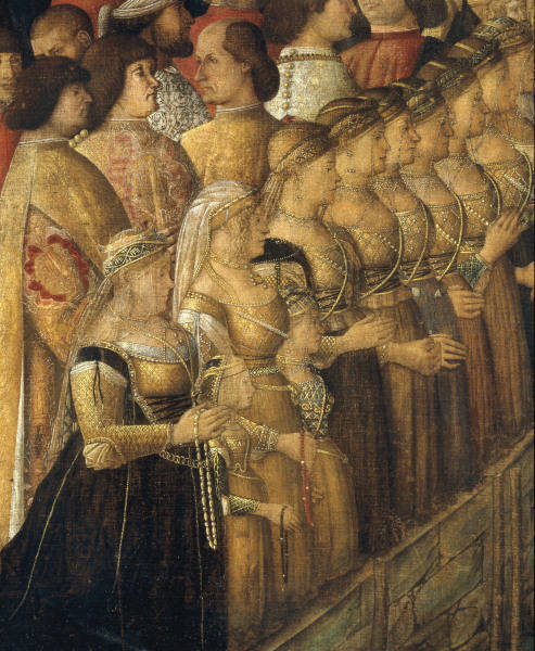 G.Bellini, Zuschauergruppe aus Errettung from Gentile Bellini