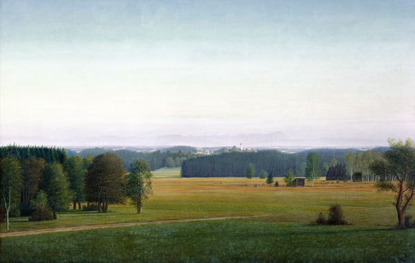 Landschaft bei Münsing from Georg Schrimpf