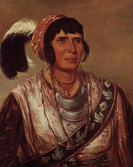 Portrait of Osceola from George Catlin