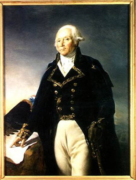 Portrait of Francois-Christophe Kellermann (1735-1820) from Georges Rouget