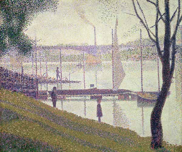 Brücke von Courbevoie from Georges Seurat