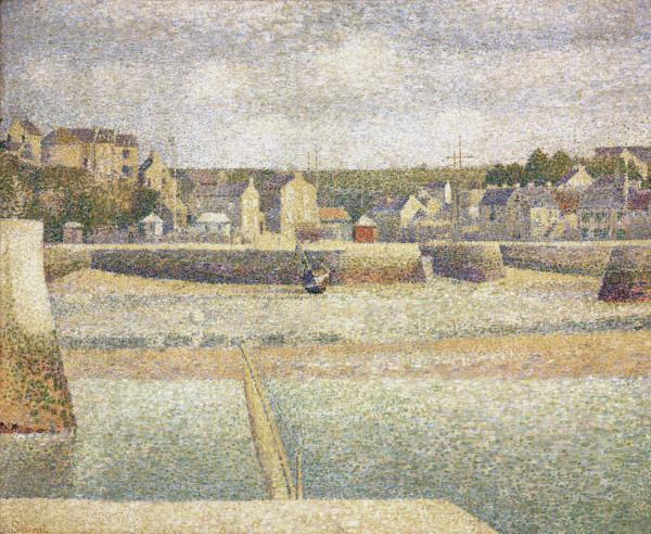 Georges Seurat, Port-en-Bessin from Georges Seurat
