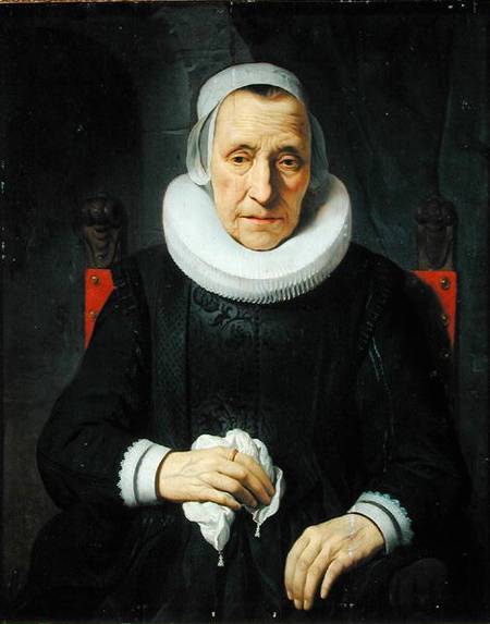Portrait of an Old Woman from Gerbrand van den Eeckhout