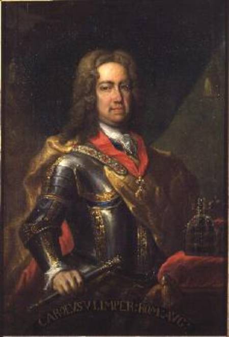 Charles VI (1685-1740) Holy Roman Emperor from German School