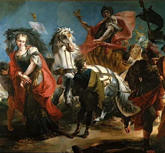 The Triumph of Marcus Aurelius (AD 121-180) from Giandomenico (Giovanni Domenico) Tiepolo