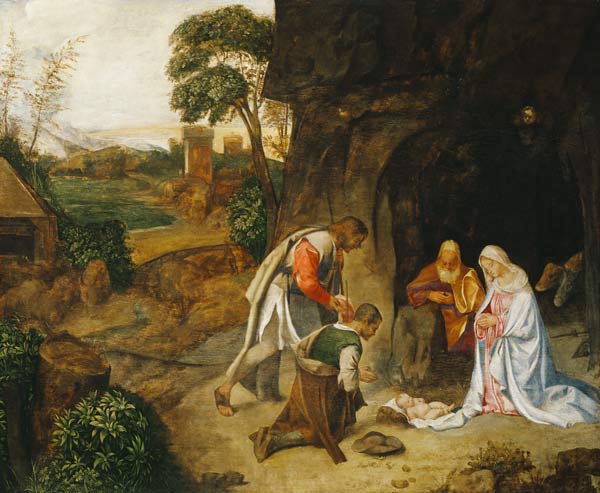 Anbetung der Hirten from Giorgione (eigentl. Giorgio Barbarelli oder da Castelfranco)