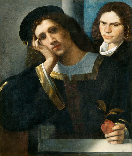 Double Portrait from Giorgione (eigentl. Giorgio Barbarelli oder da Castelfranco)