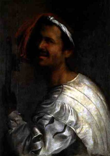 Singer with his Flute from Giorgione (eigentl. Giorgio Barbarelli oder da Castelfranco)