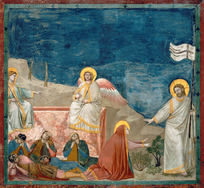 Giotto, Noli me tangere from Giotto (di Bondone)