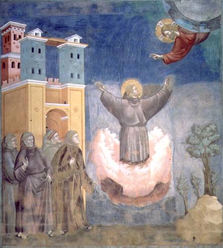The Ecstasy of St. Francis from Giotto (di Bondone)