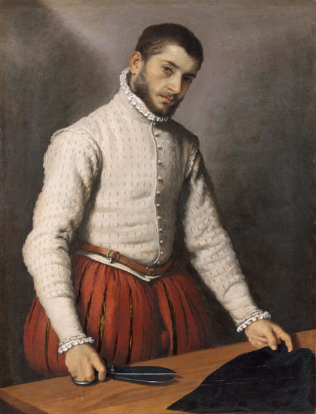Porträt eines Schneiders from Giovanni Battista Moroni