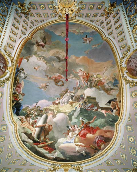 Apotheosis of the Spanish Monarchy from Giovanni Battista Tiepolo