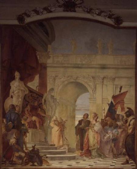 The Magnanimity of Scipio from Giovanni Battista Tiepolo