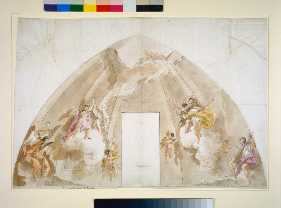 Singende und musizierende Engel from Giovanni Battista Tiepolo