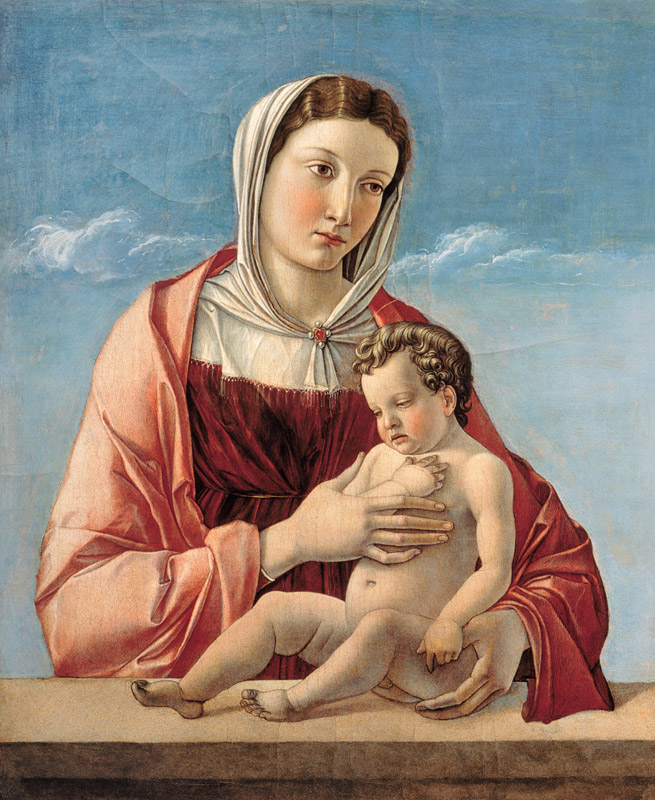 Giov.Bellini, Maria mit Kind from Giovanni Bellini