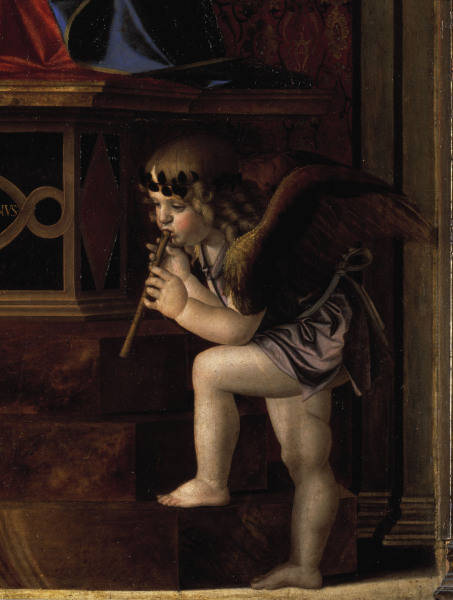 Giovanni Bellini, Musizierender Engel from Giovanni Bellini