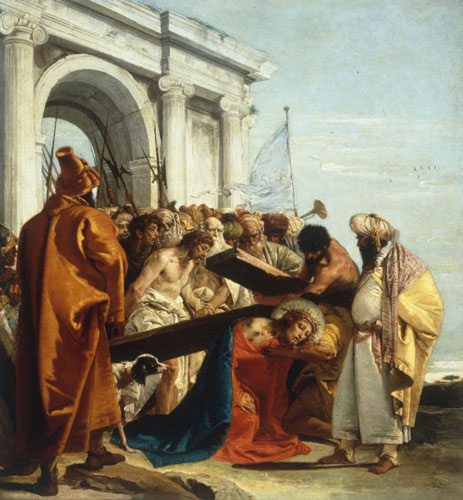Christus stürzt unter Kreuz from Giovanni Domenico Tiepolo