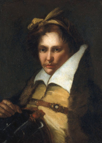 G.D.Tiepolo, Kopf eines jungen Mannes from Giovanni Domenico Tiepolo
