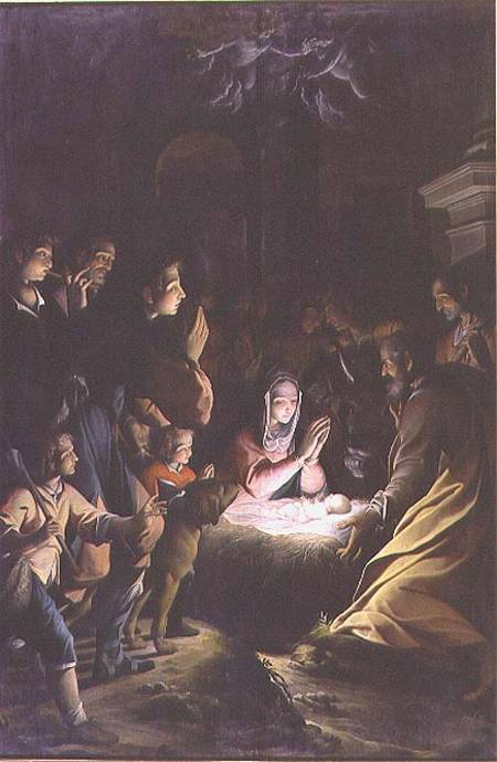 Adoration of the Shepherds from Giulio Cesare Procaccini