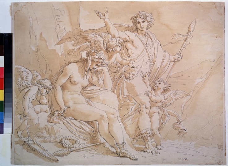 Bacchus and Ariadne from Giuseppe Cades