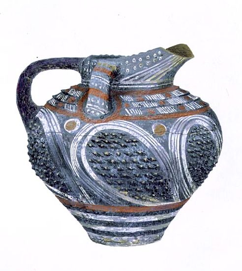 Jug from Phaestos00-1700 BC from Glyn  Morgan
