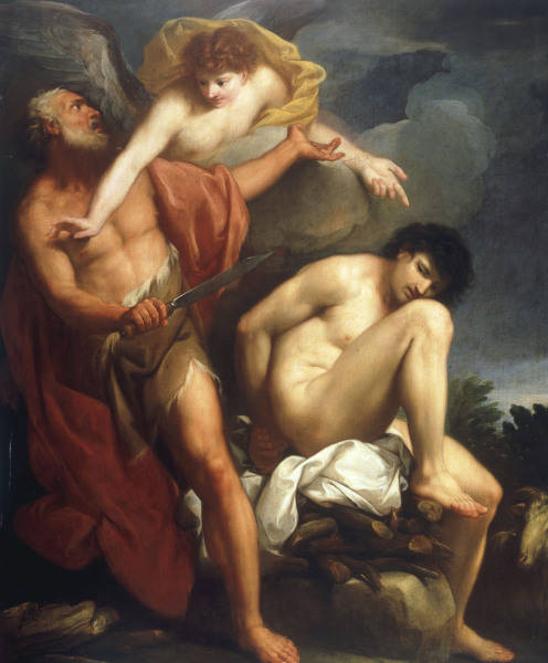 G.Lazzarini, Abraham opfert Isaak from Gregorio Lazzarini
